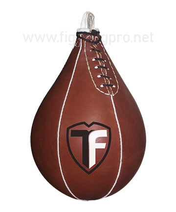 boxing-gym-sports punching spped bags-ball-brown-white